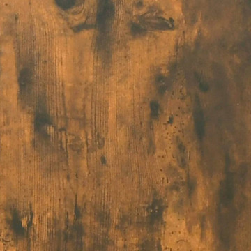 Dulap de baie, stejar fumuriu, 60x33x60 cm, lemn prelucrat - Img 7