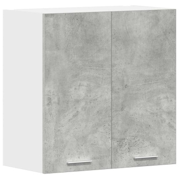 Dulap de bucătărie Gri Beton 60x31x60 cm Lemn de prelucrat - Img 2