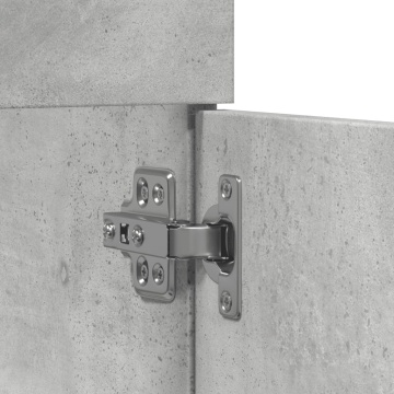Dulap de chiuvetă, gri beton, 80x38,5x46 cm, PAL - Img 7
