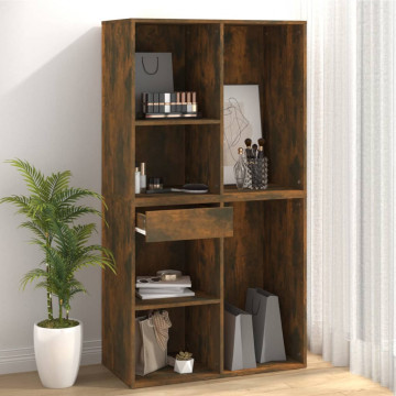 Dulap de cosmetice, stejar fumuriu, 80x40x75 cm, lemn prelucrat - Img 6