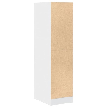 Dulap de farmacie, alb, 30x41x118 cm, lemn prelucrat - Img 6