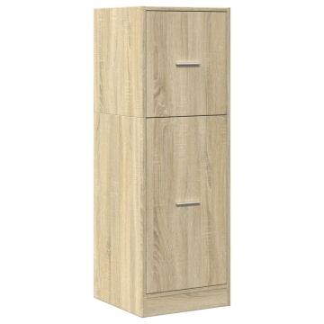 Dulap de farmacie, stejar sonoma, 40x41x118 cm lemn prelucrat - Img 3