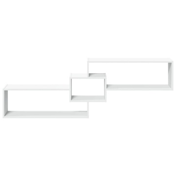 Dulap de perete, alb, 158x18x53 cm, lemn prelucrat - Img 4