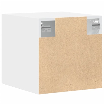 Dulap de perete, alb, 40x42,5x40 cm, lemn prelucrat - Img 5