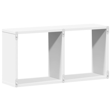 Dulap de perete, alb, 60x16x30 cm, lemn prelucrat - Img 5