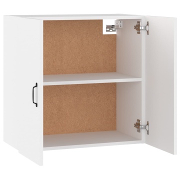 Dulap de perete, alb, 60x31x60 cm, lemn prelucrat - Img 7
