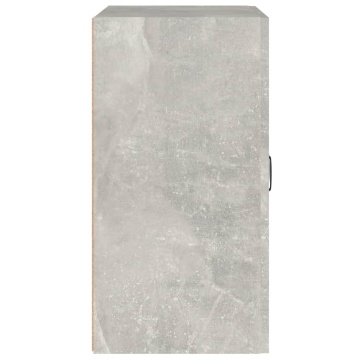 Dulap de perete, gri beton, 60x31x60 cm, lemn prelucrat - Img 5