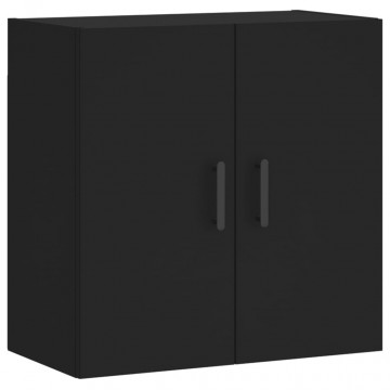 Dulap de perete, negru, 60x31x60 cm, lemn compozit - Img 2
