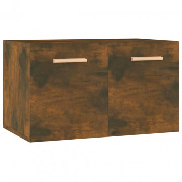 Dulap de perete, stejar fumuriu, 60x36,5x35 cm, lemn compozit - Img 2
