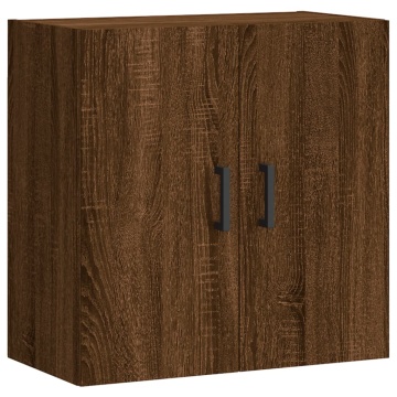 Dulap de perete, stejar maro, 60x31x60 cm, lemn compozit - Img 2