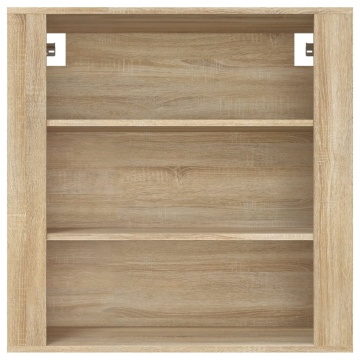 Dulap de perete, stejar sonoma, 80x33x80 cm, lemn prelucrat - Img 3