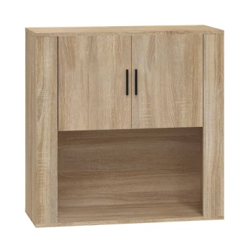 Dulap de perete, stejar sonoma, 80x33x80 cm, lemn prelucrat - Img 2
