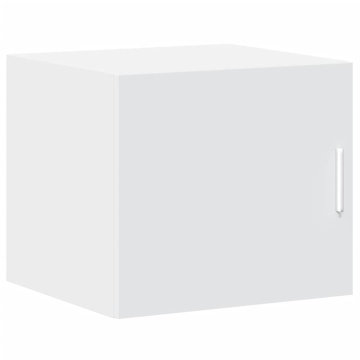 Dulap depozitare slim alb 45x42,5x225 cm lemn prelucrat - Img 8