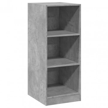 Dulap, gri beton, 48x41x102 cm, lemn prelucrat - Img 2