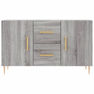 Dulap, gri sonoma, 100x36x60 cm, lemn compozit - Img 5