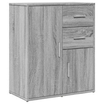 Dulap, gri sonoma, 60x31x70 cm, lemn prelucrat - Img 2