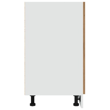 Dulap inferior stejar artizanal, 60x46x81,5 cm, lemn prelucrat - Img 5