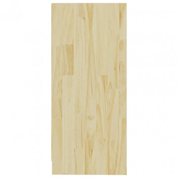 Dulap lateral, 35,5x33,5x76 cm, lemn masiv de pin - Img 5