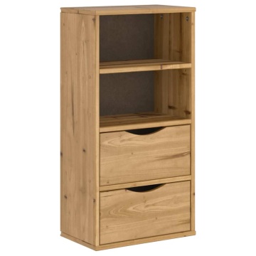 Dulap lateral cu sertare „ODDA” 40x24x79 cm lemn masiv de pin - Img 2