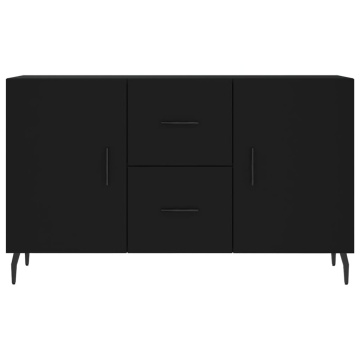 Dulap, negru, 100x36x60 cm, lemn compozit - Img 5