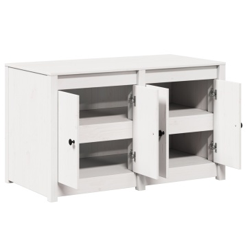 Dulap pentru bucătărie de exterior Alb 106x55x64 cm Lemn de pin solid - Img 4