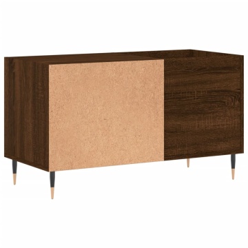 Dulap pentru discuri stejar maro, 85x38x48 cm, lemn prelucrat - Img 5