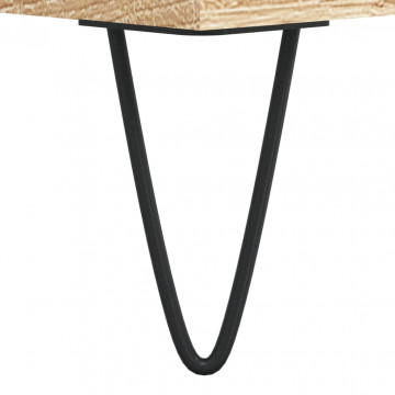 Dulap pentru discuri stejar sonoma 100x38x48 cm, lemn prelucrat - Img 6