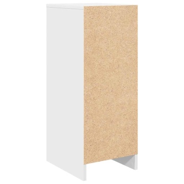 Dulap pentru încălțăminte alb 29,5x34x76 cm lemn prelucrat - Img 7