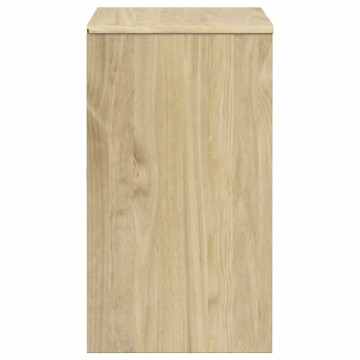 Dulap "SAUDA", stejar, 80x43x75,5 cm, lemn masiv de pin - Img 8