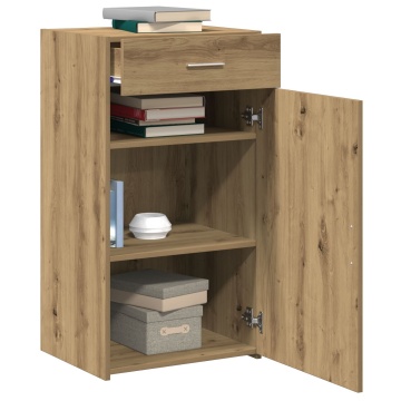 Dulap, stejar artizanal, 30x42,5x93 cm, lemn prelucrat - Img 3