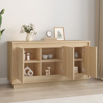 Dulap, stejar sonoma, 102x35x55 cm, lemn prelucrat - Img 3