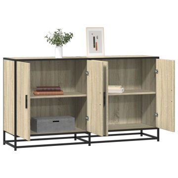 Dulap, stejar sonoma, 134x35x76 cm, lemn prelucrat - Img 1