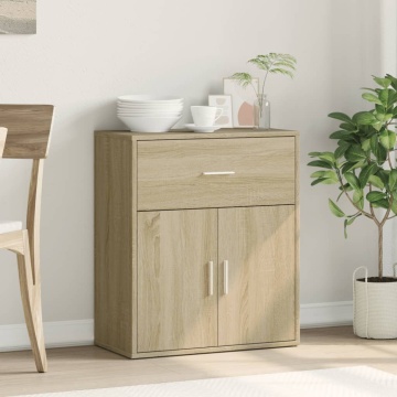Dulap, stejar sonoma, 60x31x70 cm, lemn prelucrat - Img 3