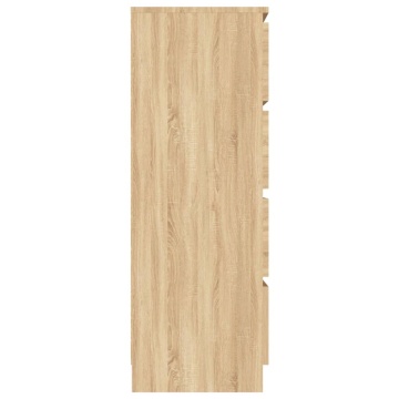 Dulap, stejar sonoma, 60x35x98,5 cm, lemn prelucrat - Img 7