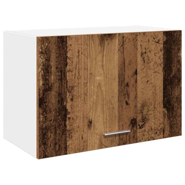 Dulap suspendat, lemn vechi, 60 x 31 x 40 cm, lemn prelucrat - Img 2