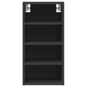 Dulap suspendat, negru, 30x29,5x60 cm, PAL - Img 4