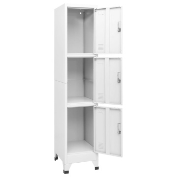 Dulap vestiar cu 3 compartimente, 38x45x180 cm - Img 3