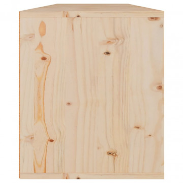 Dulapuri de perete, 2 buc., 60x30x35 cm, lemn masiv de pin - Img 7