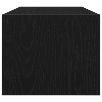 Dulapuri TV 2 buc Stejar negru 80x31x25,5 cm Lemn prelucrat - Img 7