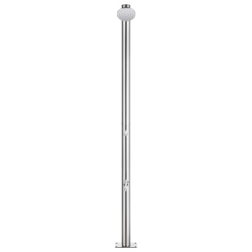 Duș pentru grădină, 215 cm, oțel inoxidabil - Img 3