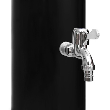Duș solar de exterior cu cap de duș și robinet, 40 L - Img 11