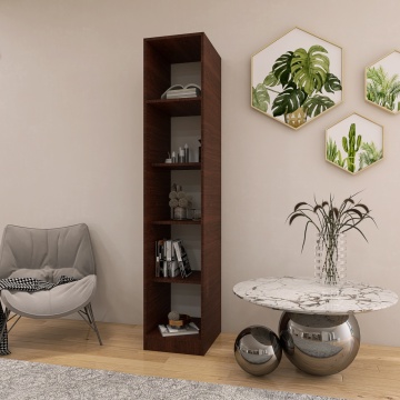Etajera Simpla, 200x45x45 cm, Culoare Wenge din pal de 18 mm - Img 2