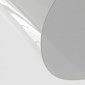 Folie de protecție masă, transparent, Ø 100 cm, PVC, 2 mm - Img 3