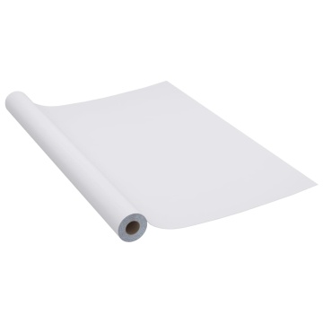 Folie mobilier autoadezivă argintiu extralucios 500x90 cm PVC - Img 2