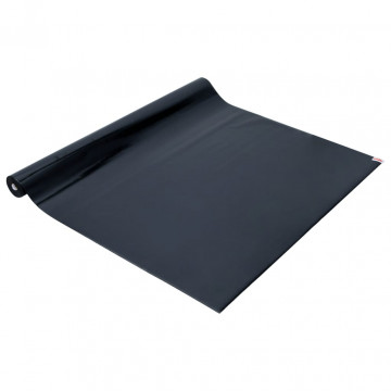 Folie pentru fereastră statică, negru mat, 60x500 cm, PVC - Img 4