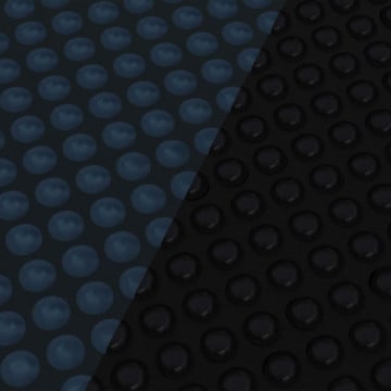 Folie solară plutitoare piscină, negru/albastru, 417 cm, PE - Img 4