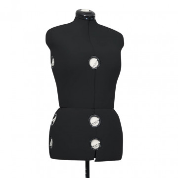 Formă pentru rochie femeie reglabilă negru, dimensiune M 40-46 - Img 7