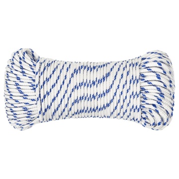 Frânghie de barcă, alb, 5 mm, 50 m, polipropilenă - Img 3