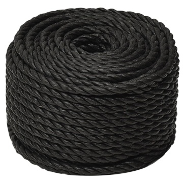 Frânghie de lucru, negru, 14 mm, 50 m, polipropilenă - Img 2