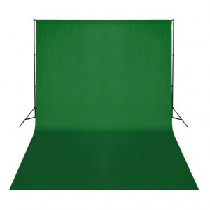 Fundal foto, bumbac, verde, 500 x 300 cm, Chroma Key - Img 5